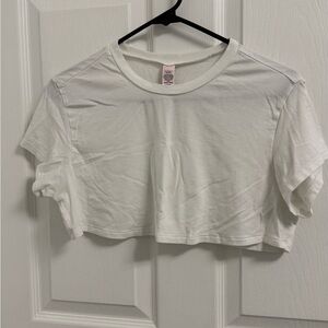 Victoria's Secret White Crop Top
